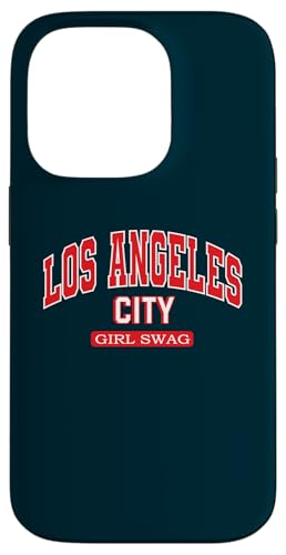 Los Angeles Girl Swag: Los Angeles City niñas mujeres traje Carcasa para iPhone 14 Pro