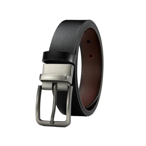 Ceinture en cuir boucle automatique ajustable pour un maintien parfait du jean
