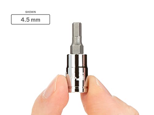Image of TEKTON 1 /4 Inch Drive x 3 mm Hex Bit Socket | SHB03200 (Pack of 2)