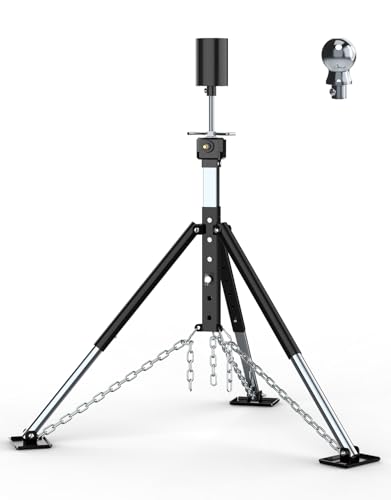 New Upgraded RV Gooseneck Camper 5th Wheel Tripod Stabilizer