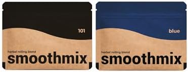 101 + Smoothmix Blue 10g Combo (2 Packs) Herbal Smoking Blend