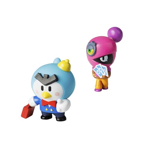 Bizak Brawl Stars Pack 2 Figuras de 6 cm. en Caja, Personajes de...