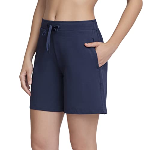 Image of Amante Womens Pink Cherry Printed Relaxed Fit Sleep Shorts