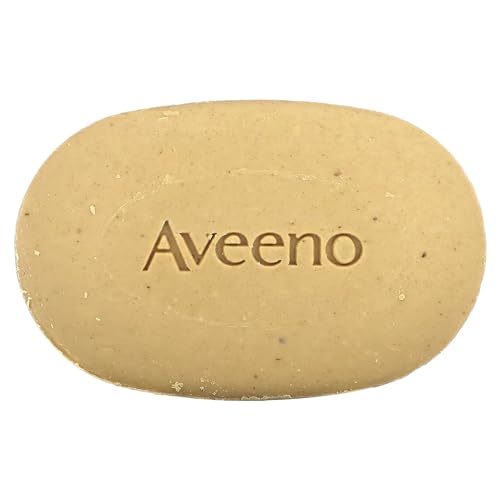 Aveeno Gentle Moisturizing Face Cleansing Bar, Daily Facial Cleanser Bar with Nourishing Oat for Dry Skin, Gently Cleanses & Soothes Skin, Non-Comedogenic & Fragrance-Free, 3.5 oz