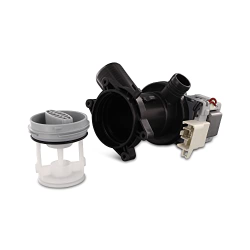 DL-pro Pompa Odpływowa do Whirlpool Bauknecht 480111100786 461974644711 Indesit Ariston C00310955 Magnetyczna do Pralki