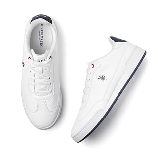 USPA|Camry|White Stylish Casual Sneaker Shoes for Man