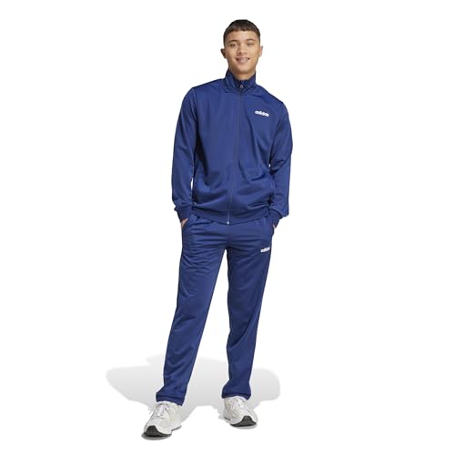 Adidas Men's Train Linear Track Suit, Dark Blue, Medium