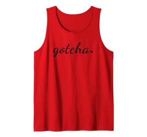 Gotcha Day Niños Adopción Regalo Divertido Hombres Mujeres Niños Camiseta sin Mangas