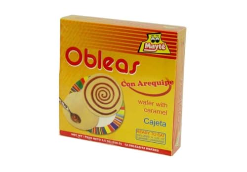 MAYTE 12 Obleas con Arequipe