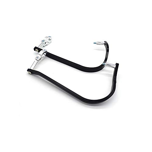Aluminium Motorrad Handschützer Motorrad Motocross Dirtbike MX ATV Handschützer Lenkerschützer passend für Lenker 22mm (Stil A)