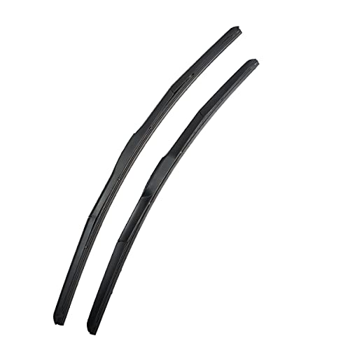 Image of Oshotto Frameless (O.E.M Type) Wiper Blades Compatible with Honda Civic New(26 inch 24 inch)