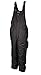 Rain Bib Overall, Black, 3XL