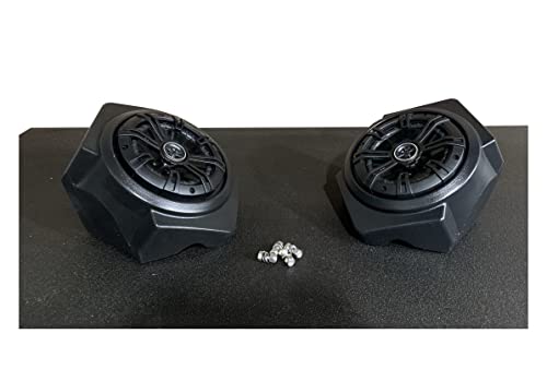 RZR 1000 y 900 bajo panel parlantes miniatura 3
