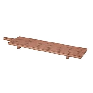 Spetebo XXL houten serveerplank massief – 100×26 cm – kaasplank tapas plank serveerplaat