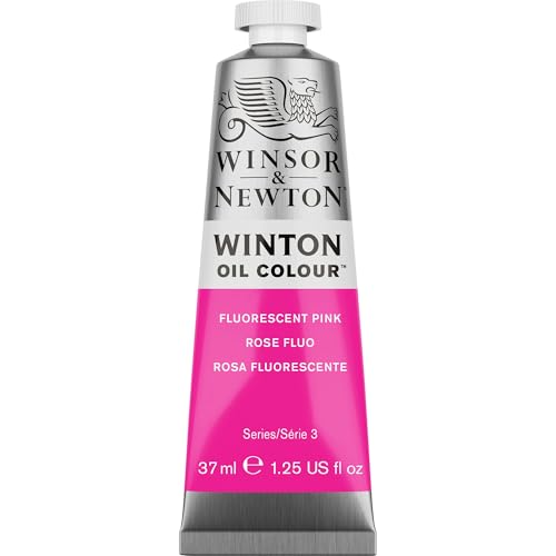 Winsor & Newton Winton Huile 37ml Tube Rose Fluo