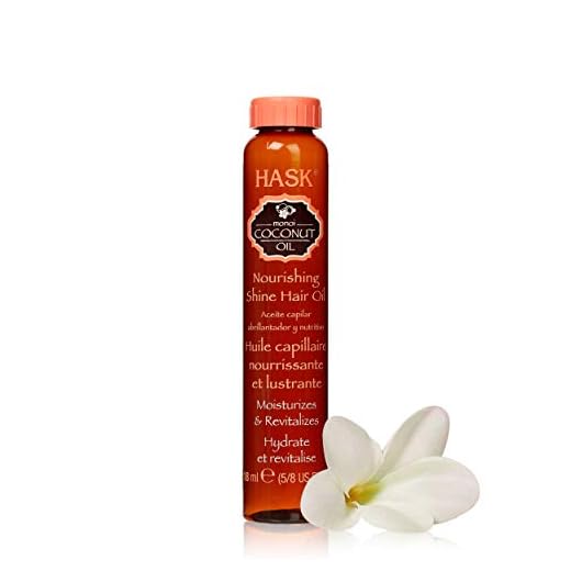 Hask Coconut Oil, Aceite para el cabello - 18 ml.