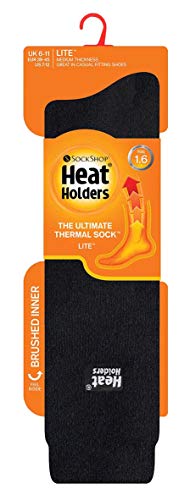 HEAT HOLDERS Lite - Mens Knee High Thin Winter Thermal Socks for Cold Weather2