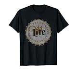 Miller Lite The Original Light Pilsner Bottle Cap Vintage T-Shirt