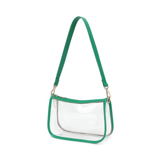 Image of Clear Purse Stadium Approved Bag Transparent Beach Handbag