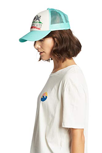 Billabong Womens California Love Pitstop Adjustable Trucker Hat Baseball Cap, Mo-Mint, One Size Us #TOP4