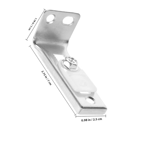 Gatuida 滑動ドア五 折戸用アルミ合製耐久性クローゼットローラー 静音スライドガイドレール付き スリッシュ折り畳みドア修理交換キット