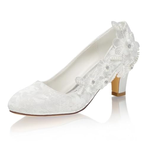 Emily Bridal 1505-1-8 fB[X EFfBOV[Y N[YhgD 2.56C` `L[q[ [X Te pvX CXg[ [X t[ uC_V[Y, AC{[(Ivory), 23.5 cm