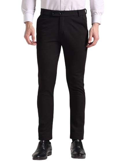 INDICLUB Essential Flat-Front Insert Pocket Trousers