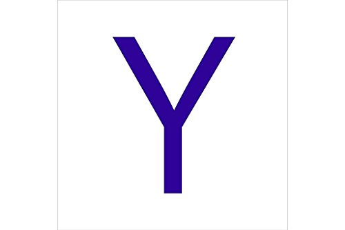 Cofan 1 Y Letra En Glasspack Adhesivo, 0 W, 0 V, Blanco, Talla Única