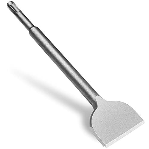 LITSPOT Burin à Carreaux SDS-Plus 280mm x 75mm Burin Plat Ciseau à Tuiles Professionnelle pour Retirer Le Carrelage et La Colle à Carrelage Cover