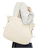 CADOLIM Tote Gym Bag For Women Travel Tote Bags With Zipper College Laptop Work Bag 15.6 Inch Teacher Handbag