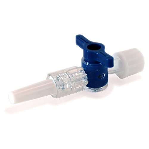 Ozczkzz 2-Way Stopcock Luer,Luer Connections,Sterile Individual Package,10Pcs #TOP2