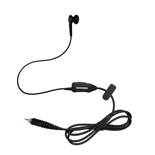 Auriculares Walkie Talkie Motorola CLP446E con tubo acústico y botón PTT para radiocomunicación