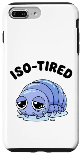 Iso-Tired Isopod Funny Roly Poly �s���o�O ���[���A �X�}�z�P�[�X iPhone 7 Plus/8 Plus �p