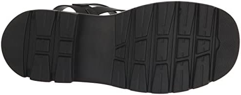 Dirty Laundry Women's Khan Sandal, Black Smooth, 7.5 | Image 3