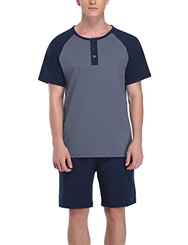 Purcoar Pyjama Homme Court Éte Cover