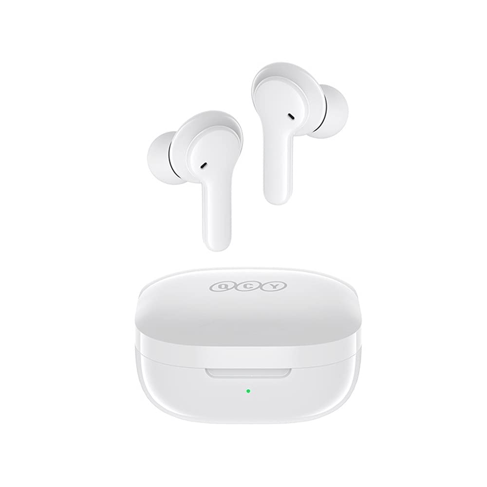 Fone de ouvido QCY T13 TWS Bluetooth 51 com 4 microfones (White)