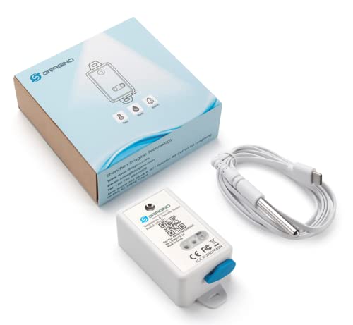 Capteur d'humidité LoRaWAN LHT65N pour la surveillance thermique intelligente de vos locaux