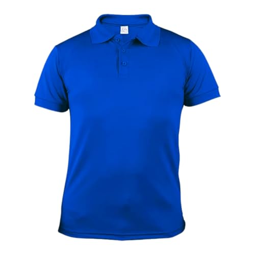 El Mejor Listado de Playera Azul Rey los 5 más buscados. 50 B! TIGER Polo Golf Dryfit - Camisa Polo Deportiva, Casual. Tecnologia Dryfit Que aporta frescura y Comodidad. Ideal para Hacer Deporte o Uso Casual (MX/US, Alfa, Chico, Azul Rey)