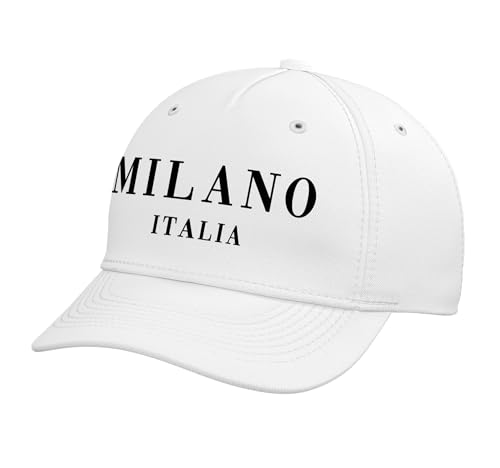 Gorra de béisbol ajustable blanca unisex
