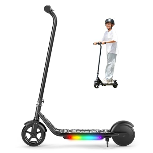 Electric Scooter for Kids, 150W Motor, Simple One-Button Control, 2 Safe Speeds...