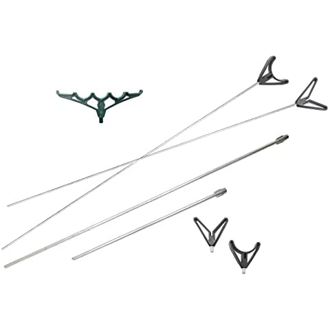 FLADEN 7 Piece Bank Stick Set for Fishing Cover