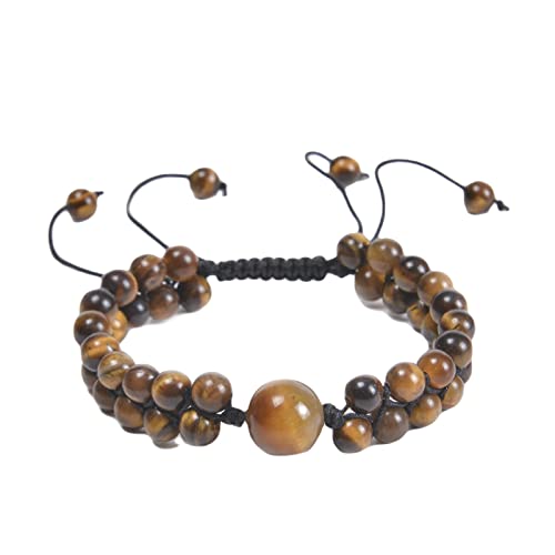 Bracelet de pierre d'oeil tigre pour femme idéal au quotidien