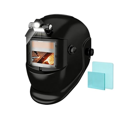 Masque de soudage automatique réglable protégeant les yeux et le visage - 2