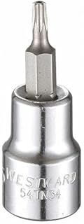 Socket Bit, Steel, 3/8 in, TpSz T15-6 pack