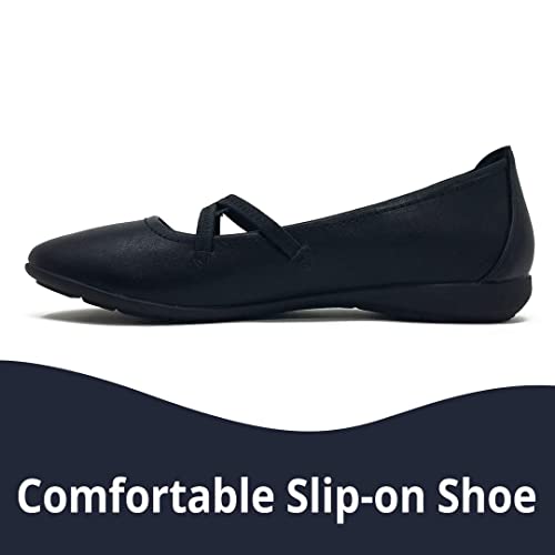 SAGEFINDS Crisscross Flats for Women| Slip-On Ballet Shoes | Flexible Nonskid Sole | Comfortable Rounded Toe3