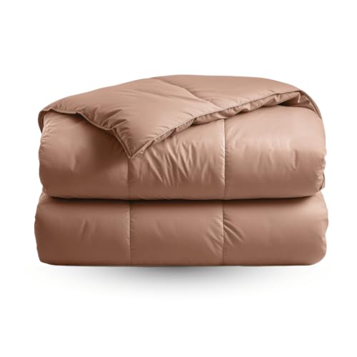 Zelesta Deluxe Uni Satin Cotton Couette - Rouge Terre - 160x220 cm