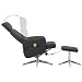 pedkit Sillón Reclinable de Masaje con Reposapiés Sillón Relax Masaje Sillón Reclinable...