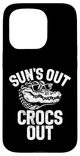 Sun's Out Crocs Out �N���R�_�C�� �X�}�z�P�[�X iPhone 15 Pro �p