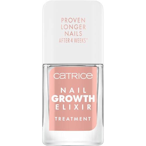 Catrice Cosmetics Elixir potenciador crecimiento de uñas, hidratar/humectar, cuidado, estimulador de crecimiento, 10.5 ml