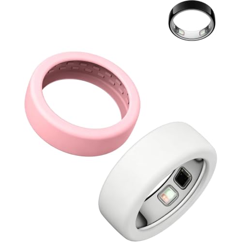 Marchred Oura �����O 5 �J�o�[ �V���R�� �����O �v���e�N�^�[ 2 �p�b�N �\�t�g �y�� �ی� �X�L�� �����Y ���f�B�[�X ���� & ���풅�p �s���N & �z���C�g
